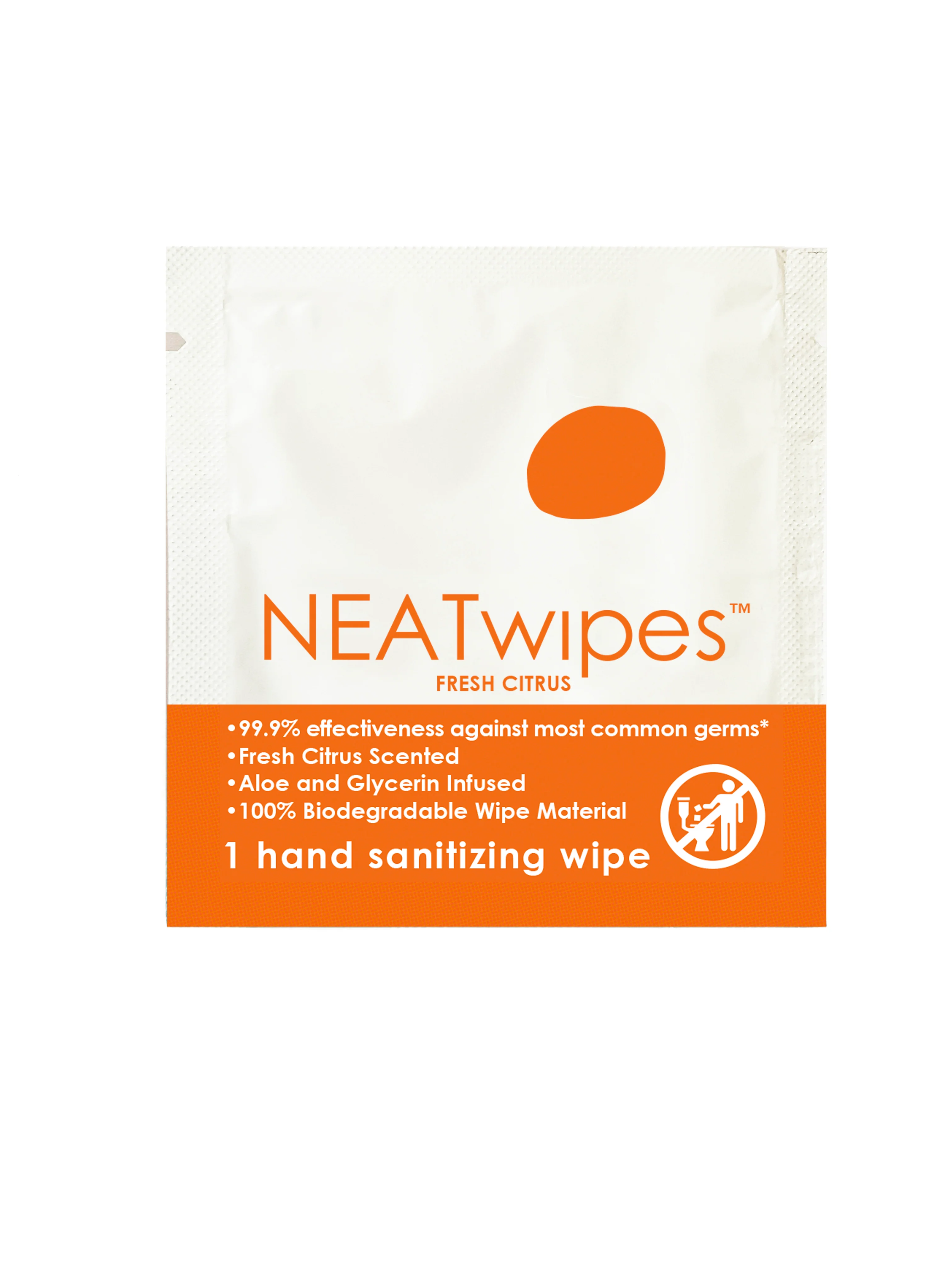 NEATwipes | 10-Count Multipack (240 Handwipes) | Fresh Citrus - Image 4